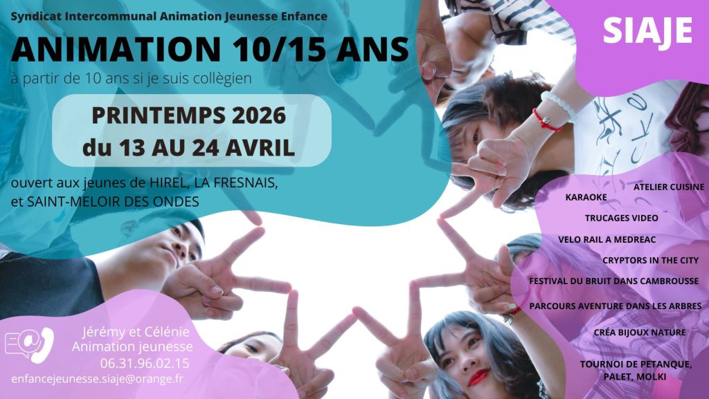 AFFICHE PRINTEMPS 2026 - JEUNESSE